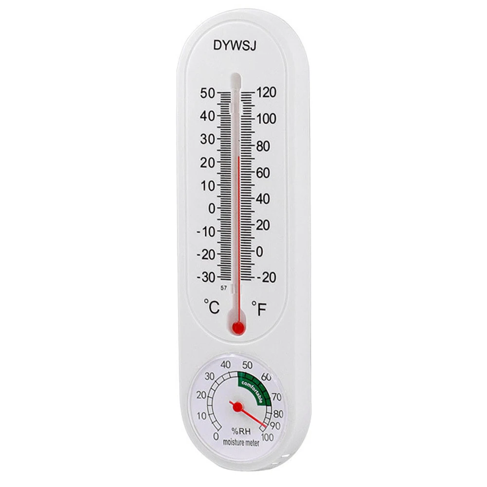 Laboratory Wall Hanging Thermometer Garden Greenhouse Planting Humidity Meter Temperature Monitor Measurement Tool 230x 66mm