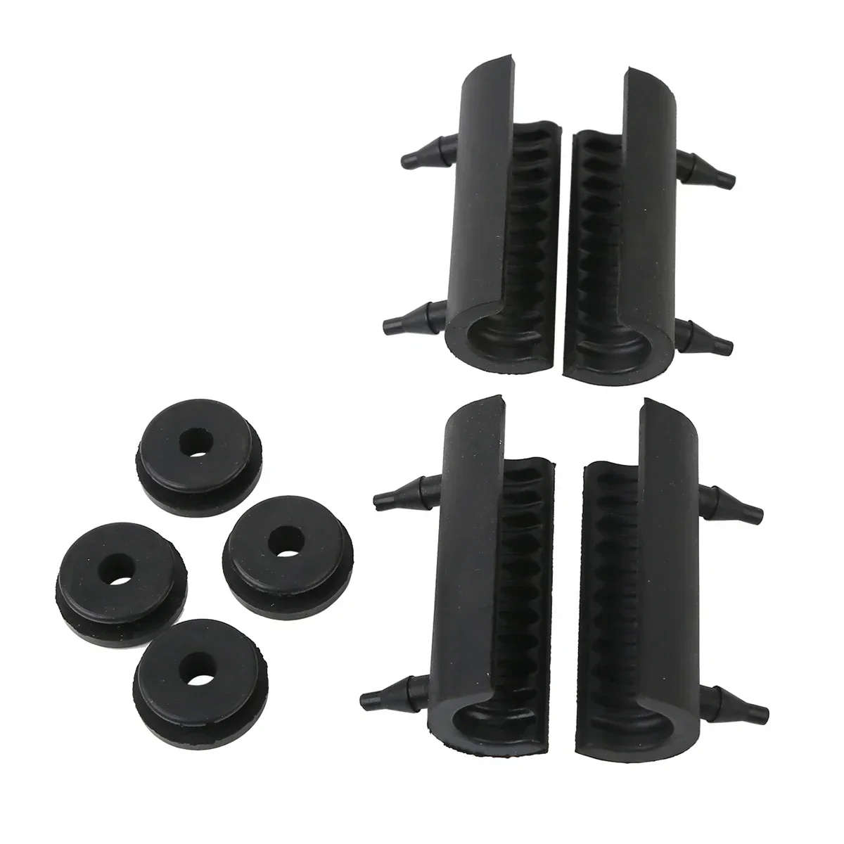 

For Harley Touring 2014-2023 Street Glide Road King Ultra Classic Limited Custom Rubber Grommet Support Cushion Saddlebag