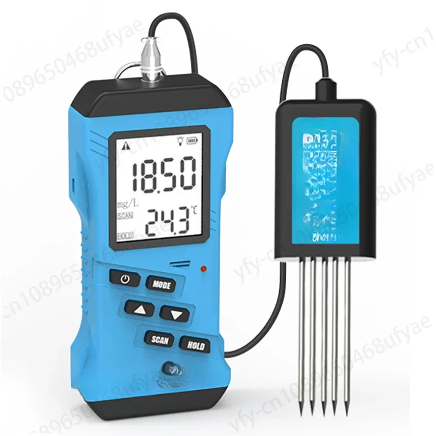 7 in 1 Rapid Soil tester Meter Nitrogen Phosphorus Potassium N P K pH Humidity Moisture Nutrient Conductivity Tester EC Meter