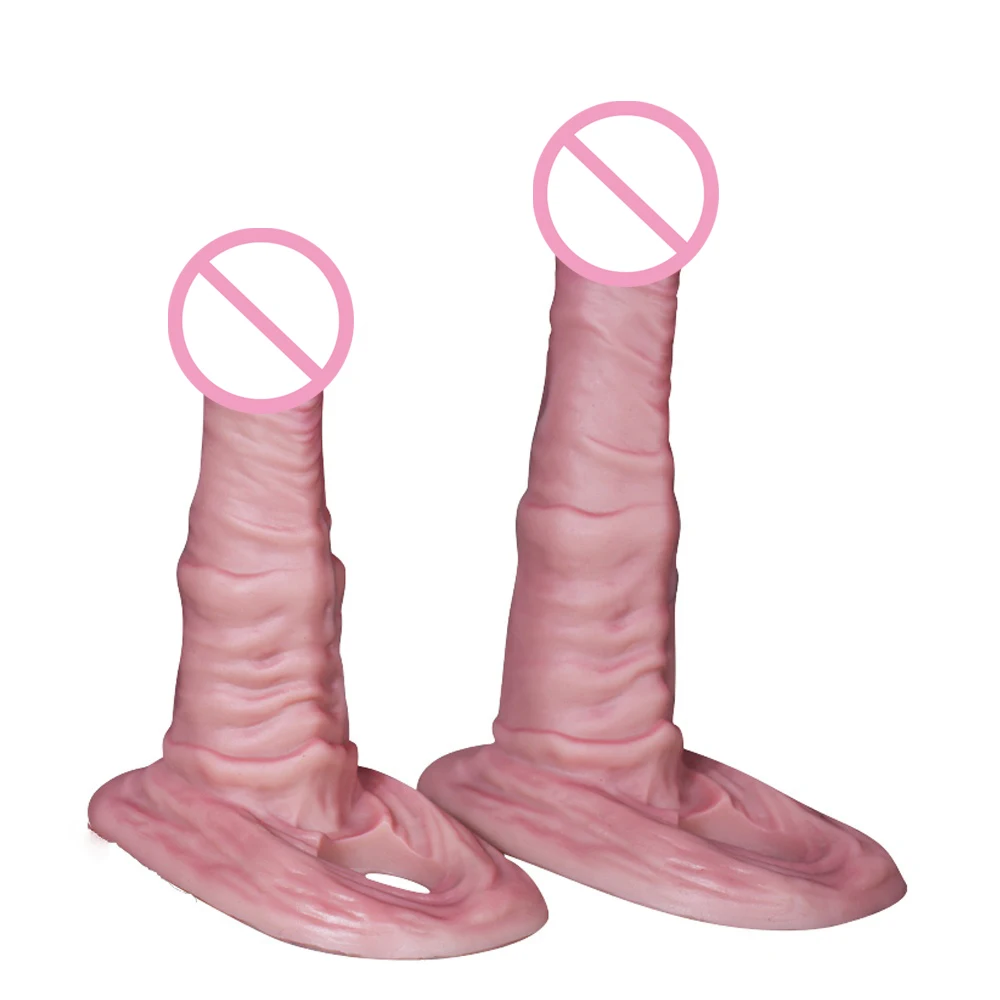 Wearable Penis Sleeve Ultra Flexible Penis with Ball Ring Hollow Design Reusable Dildo Sleeve Couple Dating Use