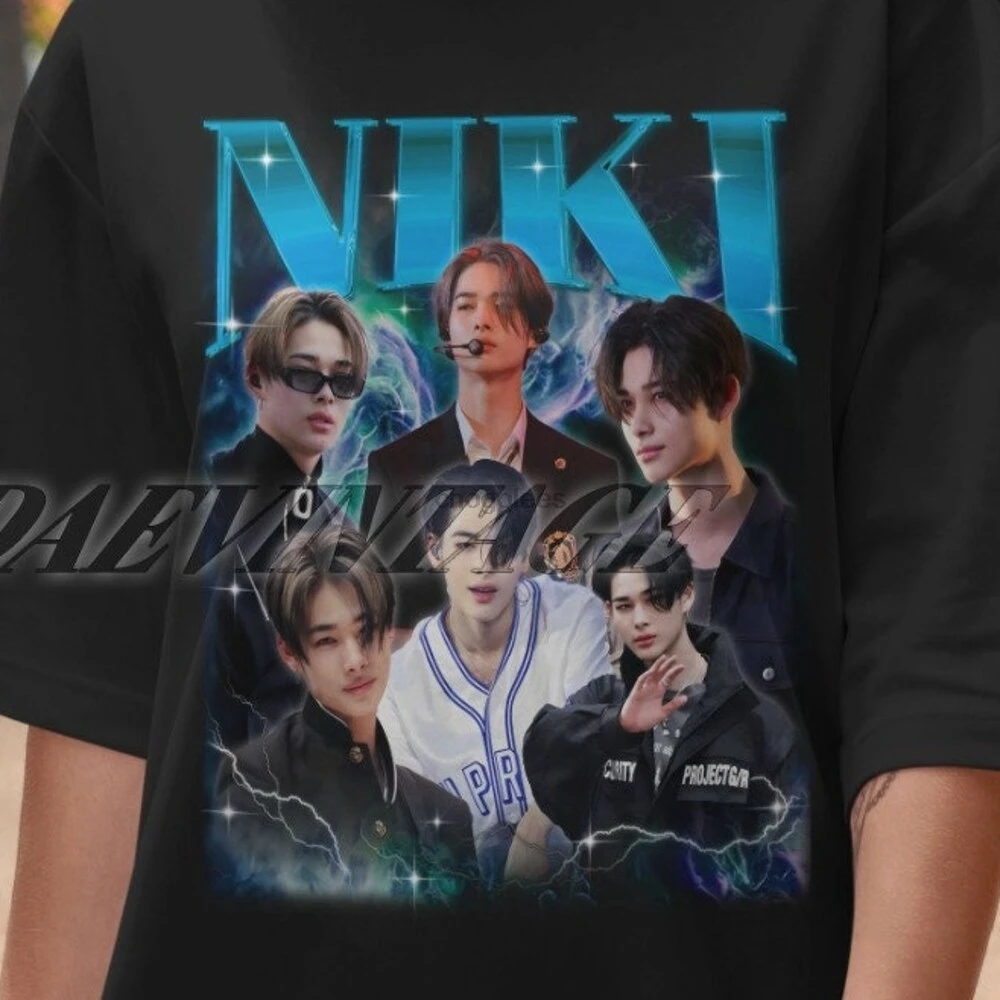 Limited Niki Kpop Vintage T-Shirt Niki Fan Tees Niki Homage Tshirt Niki Retro 90s Shirt Niki Bootleg Shirt Kpop Shirt Kpop Gift