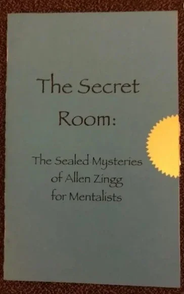 

The Secret Room by Allen Zingg - Magic tricks (Instant Download)