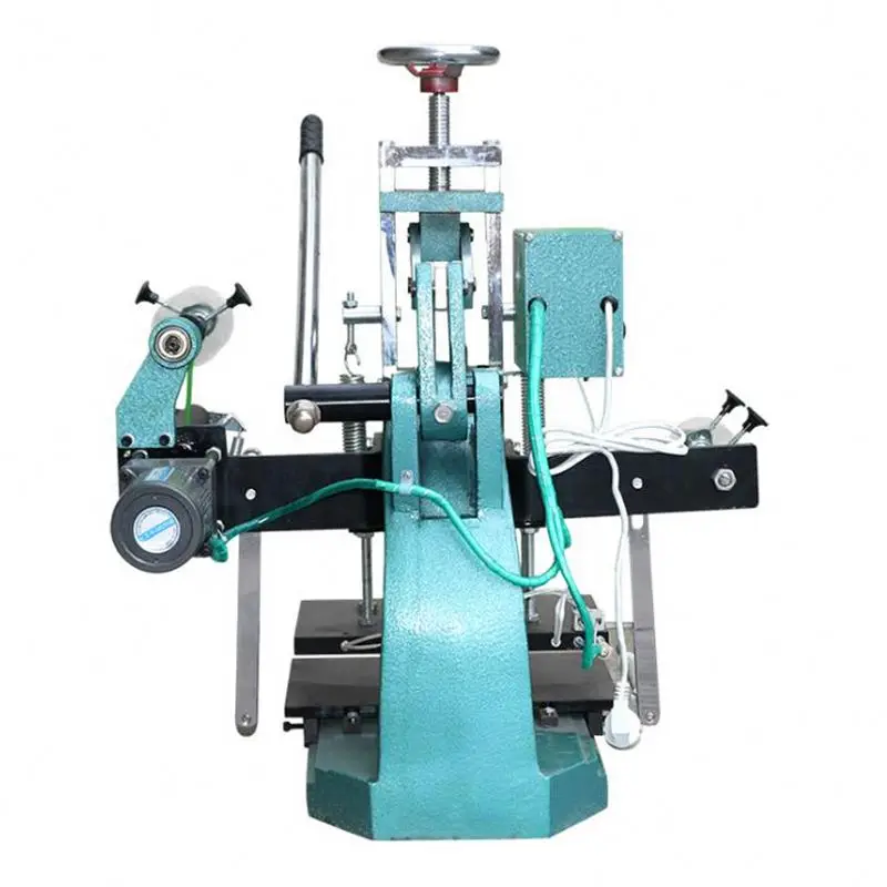 310 Manual Leather Notebook Bronzing Popular Printing 30*18cm LOGO Paper Letters Hot Foil Stamping Machine for Leather