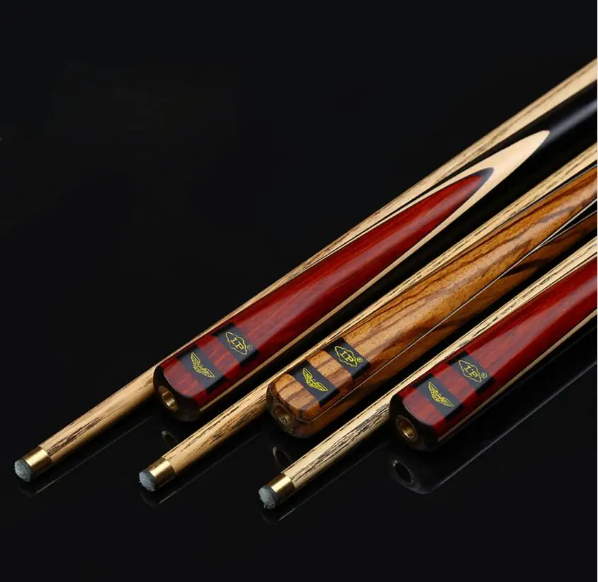 LP Ash Handmade Snooker Cue Kit, Stick with Good Case with Extension, 9.5mm, 9.8mm, 10mm Tip, Made in China