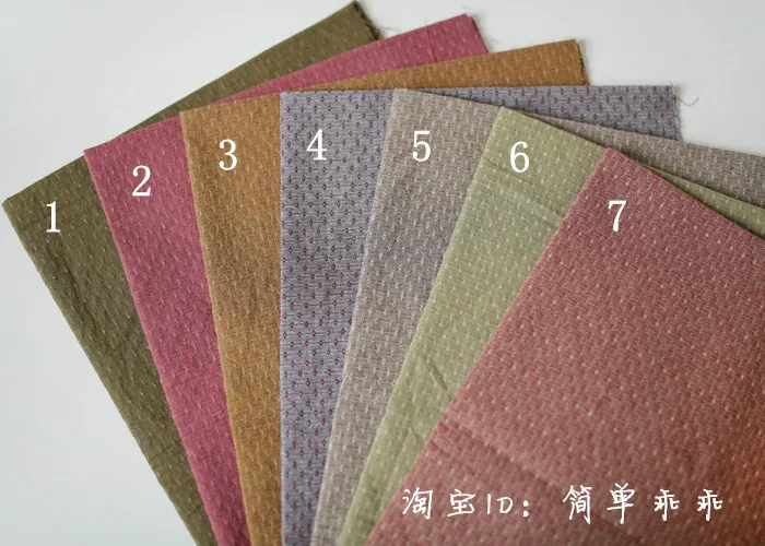 DIY Japan Little Cloth Group Yarn-dyed fabric,for Sewing Handmade Patchwork Quilting ,Grid Stripe Dot D20