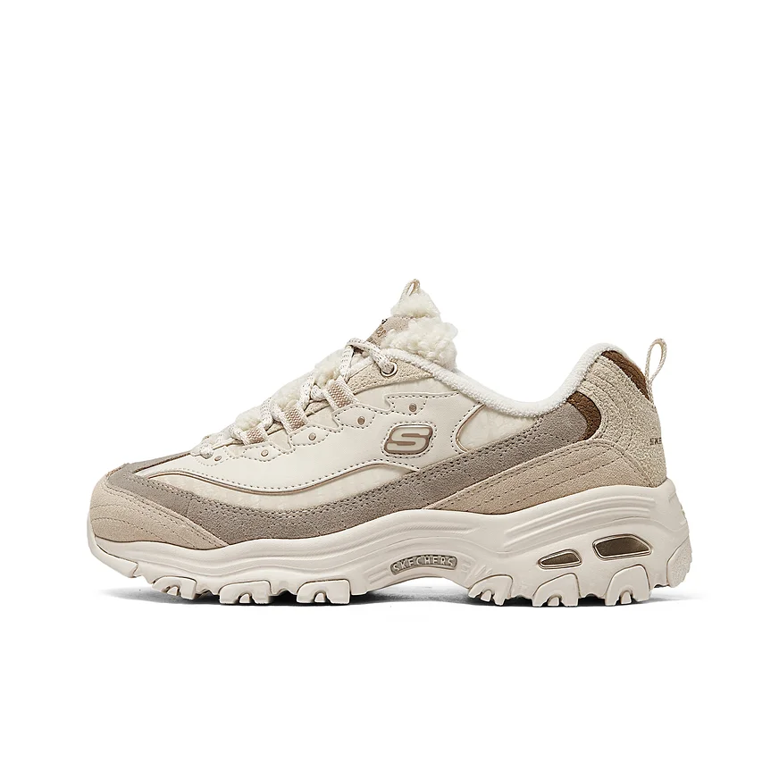 Skechers D'Lites 1.0 Synthetic Leather, Split Cow Leather 150240-SDNT