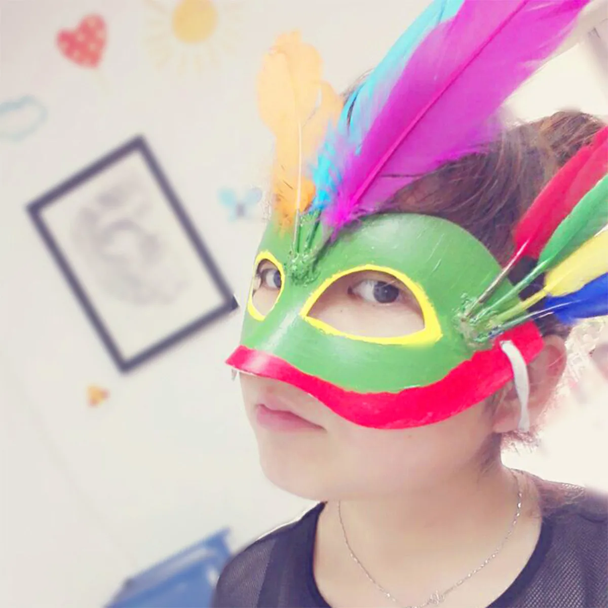 

500Pcs Accessories Natural Bright Colors Varying Lengths Fade-Resistant for DIY Crafts Hair Decor Badminton