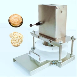 Household Electric Pizza Dough Pastry Press Machine Commercial Pizza Pressing Roller Sheeter