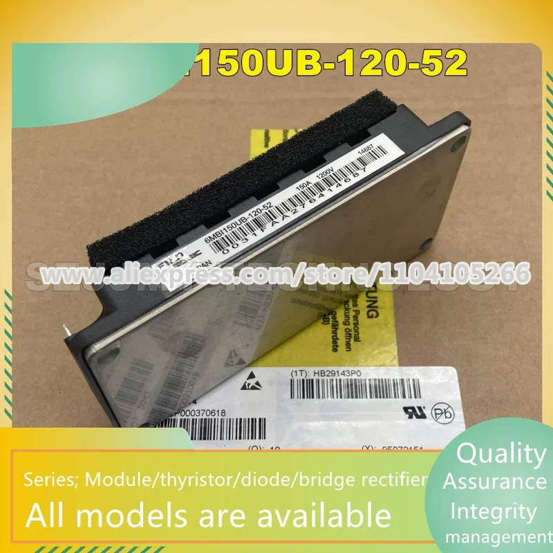 Новый модуль 6MBI150UB-120-52 6MBI180VB-120-50 6MBI75S-120 6MB75S-120-50 6MBI75S-120-52