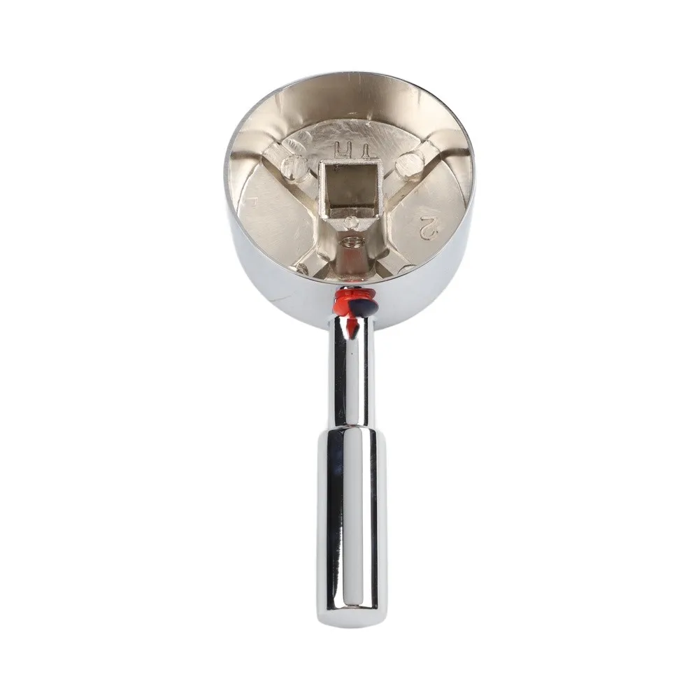 Bathroom Upgrade Shower Mixer Handle Replacement Handle Zinc Alloy Construction Ergonomic Design For 40mm Cartridge