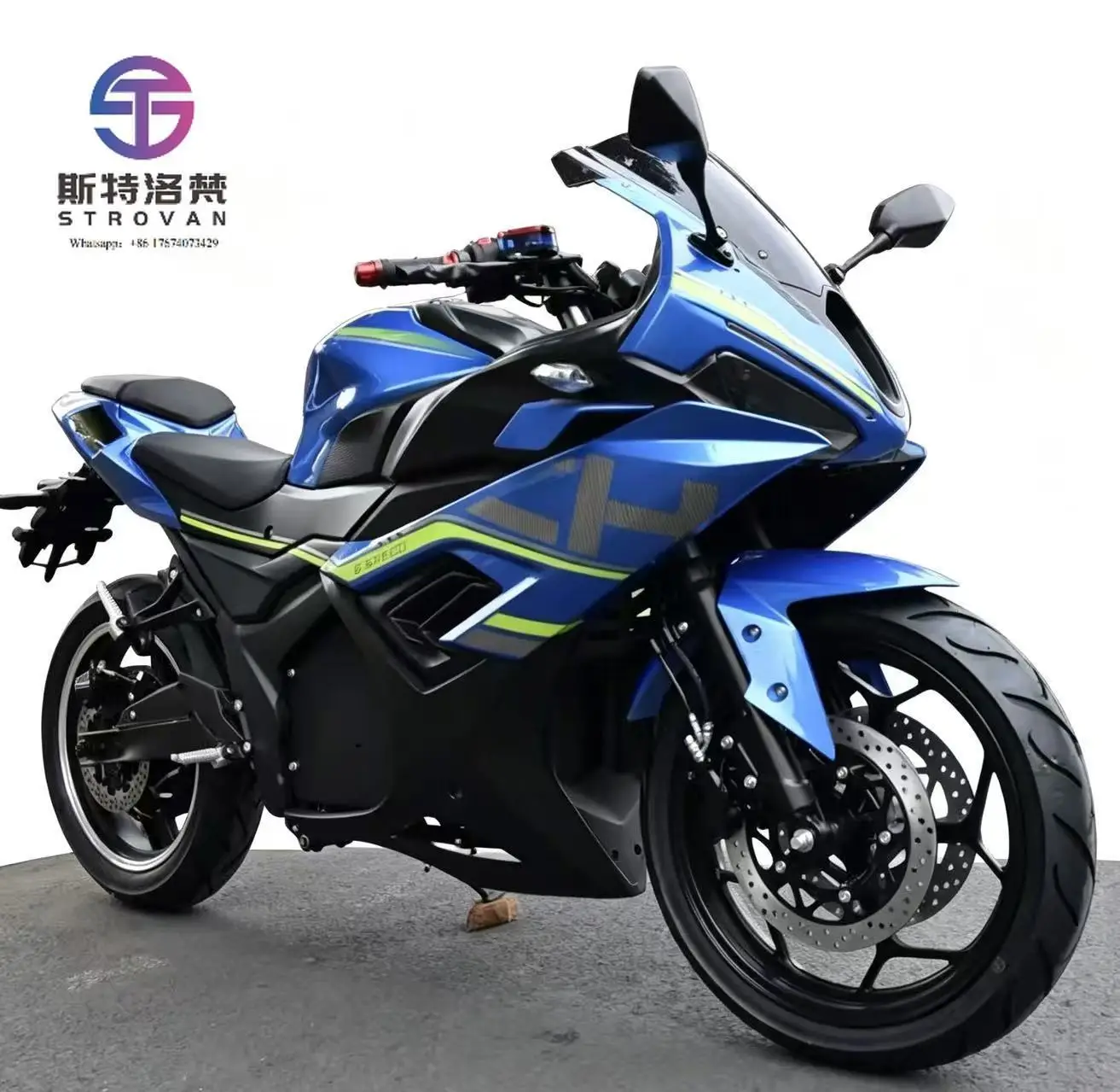 

Super Powerful Electric Motorcycle 80-180km/h Top Running Speed with Factory Affordable Cheap Price