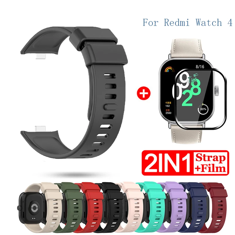 

Suitable for Redmi Watch 4 Replacement Straps Redmi Watch 4 Silicone Straps Men's and Women's Styles