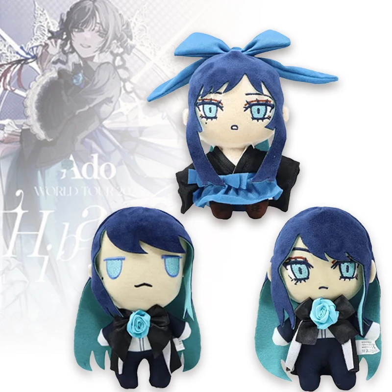 Ado Hibana Plüschtier: Exquisite Anime-Souvenir-Puppe mit Charakteren und Accessoires – Perfektes Geburtstagsgeschenk für Freunde