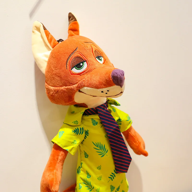 

Disney Zootopia Plush Toy Fox Nick Wilde & Rabbit Judy Hopps Soft Stuffed Animals Doll for Gift Cartoon Anime Movie Collectibles