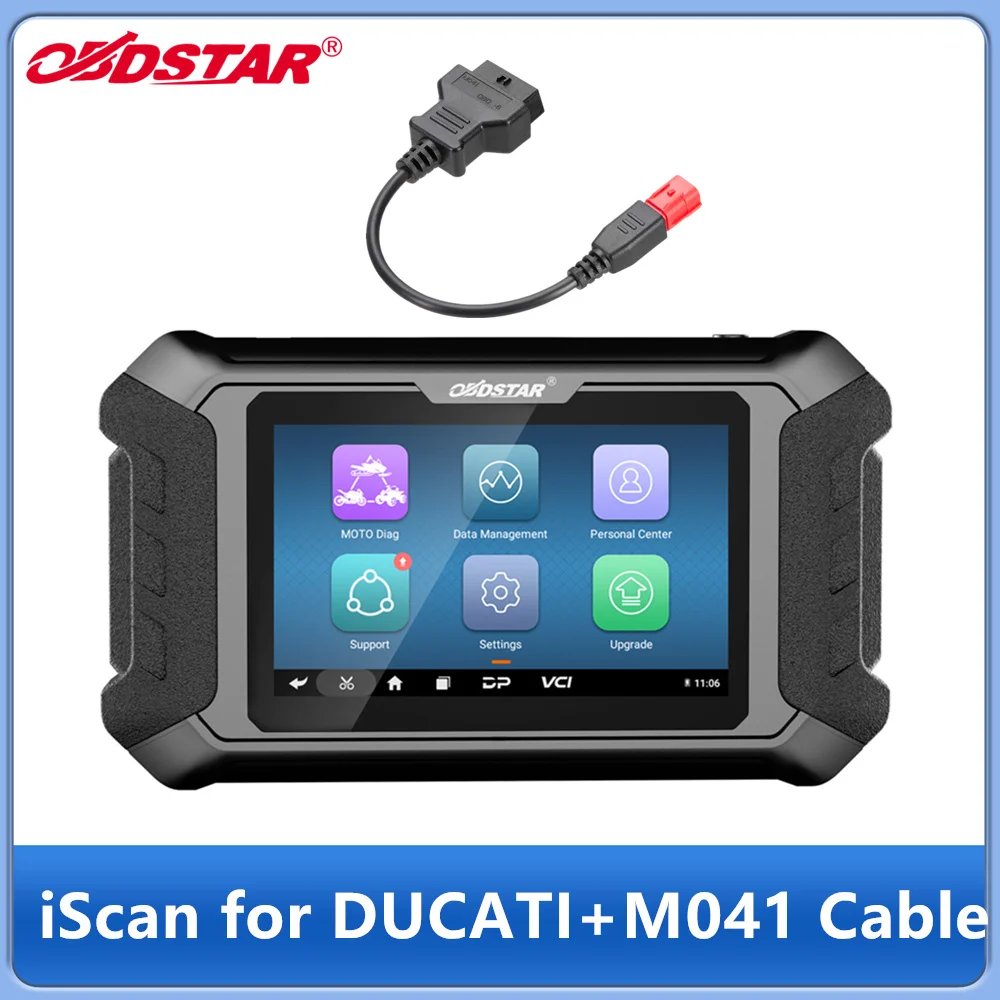 

Диагностический инструмент OBDSTAR iScan для мотоциклов DUCATI с поддержкой программирования IMMO и кабелем OBDSTAR M041