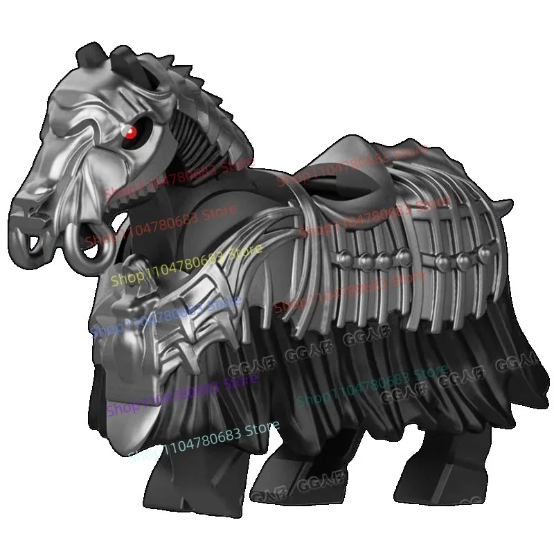 MOC Building Blocks Mini Anime Cartoon Character Figurine Assembly Model Ornament Toy Display Holiday Gift Collectible