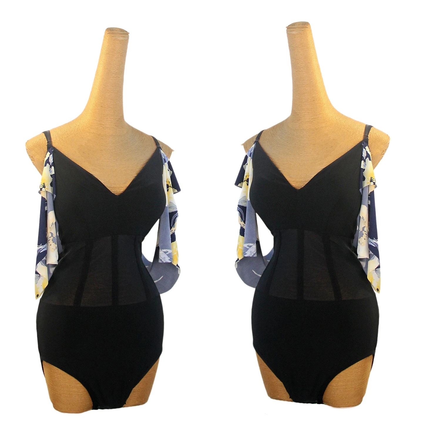 

Топы для латинских танцев, женские сексуальные черные утягивающие топы с v-образным вырезом для взрослых и детей, тренировочная одежда для танго, ча-самбы