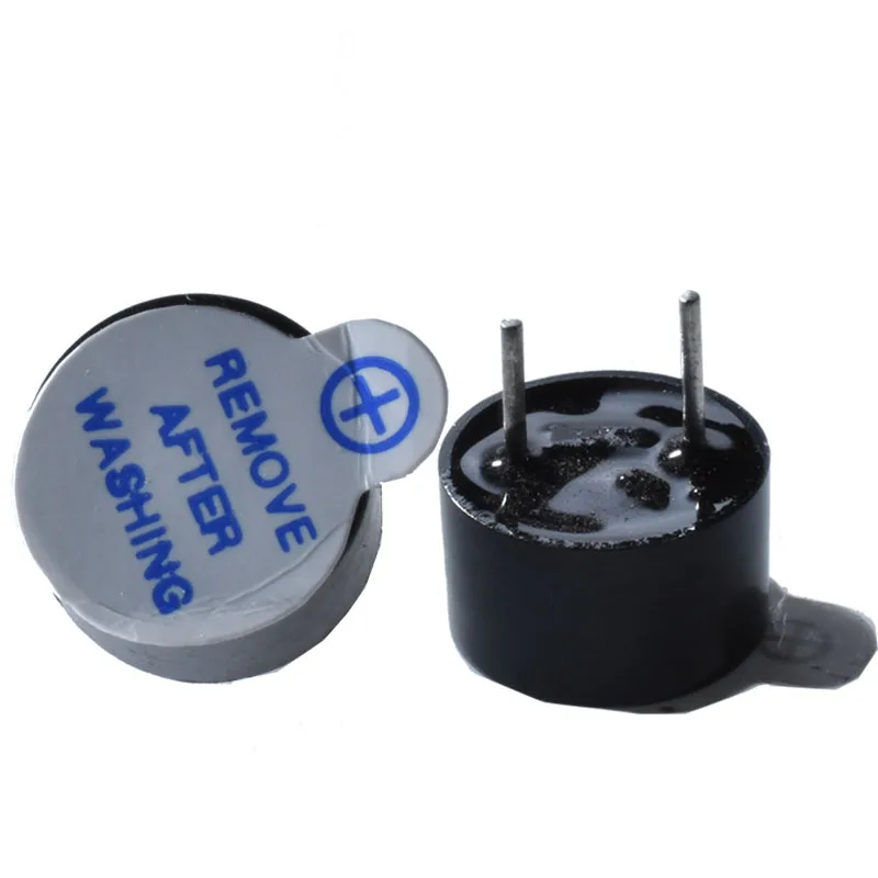 Mini Active Piezo Buzzer Fit para Arduino, campainhas eletrônicas, 3V, 5V, 12V, Beeper, 9x5.5mm, TMB09A05, 0905, 10pcs