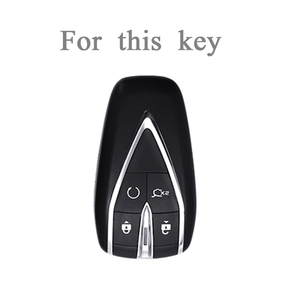 4 Buttons TPU Car Key Case Cover for Changan UNIT UNIK CS35PLUS CS55 PLUS CS75 PLUS Oshan X7 X5 Keychain Auto Accessories