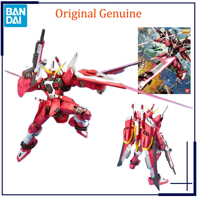 

Оригинальная подлинная Bandai аниме INFINITE JUSTICE GUNDAM MG 1/100, сборная модель, игрушки, экшн-фигурка, подарок, коллекционные украшения для детей