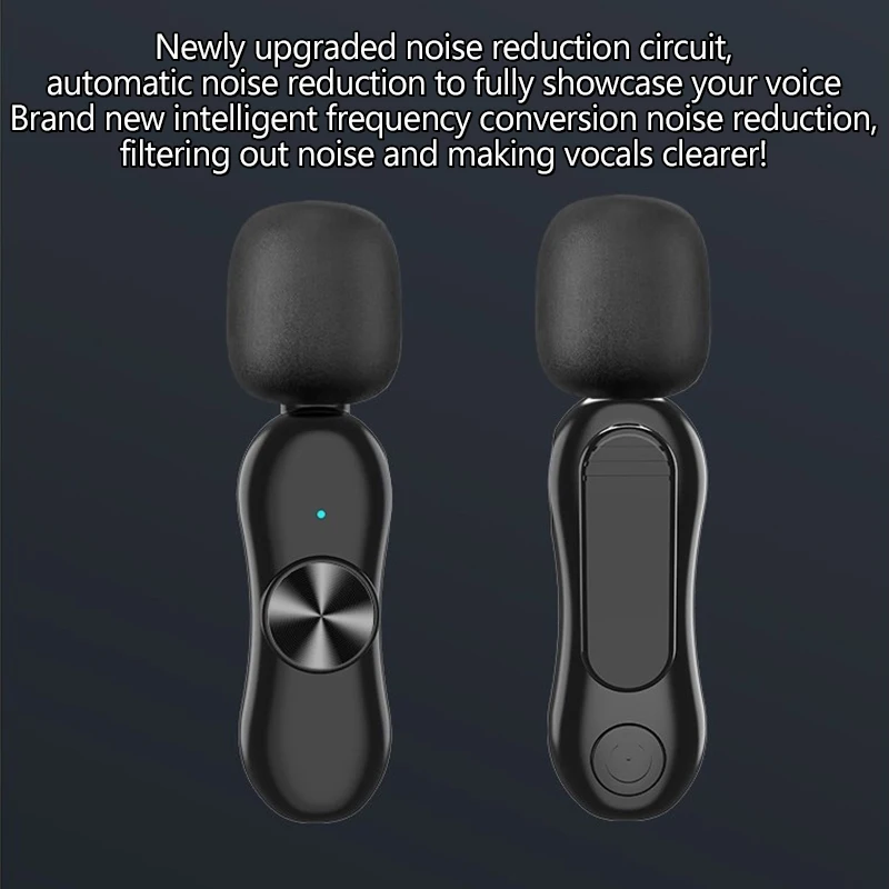 تتدفق بحرية مع ميكروفون Lavalier اللاسلكي المحمول الذي يعمل على YouTube وFacebook. #2