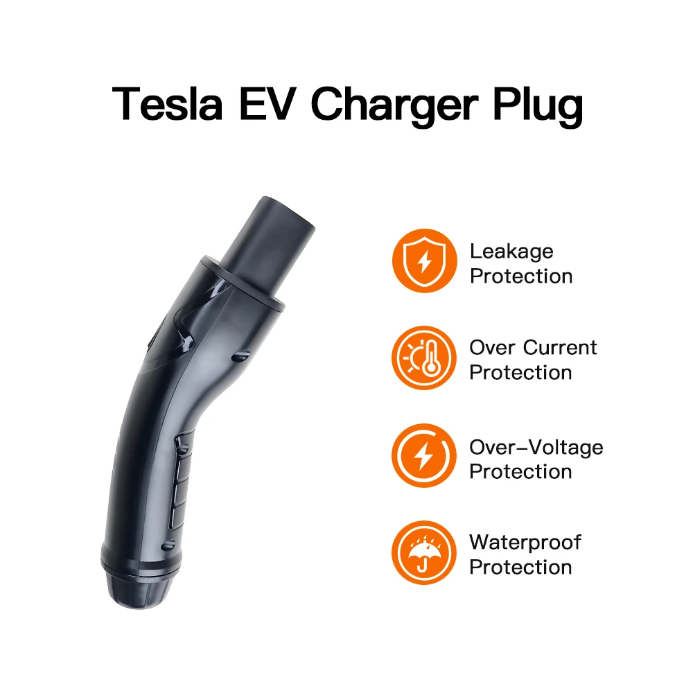 GOODCELL Tesla Plug for Electric Car Accessories GBT 16A 32A  EV Charging Plug EVSE Charger Connector
