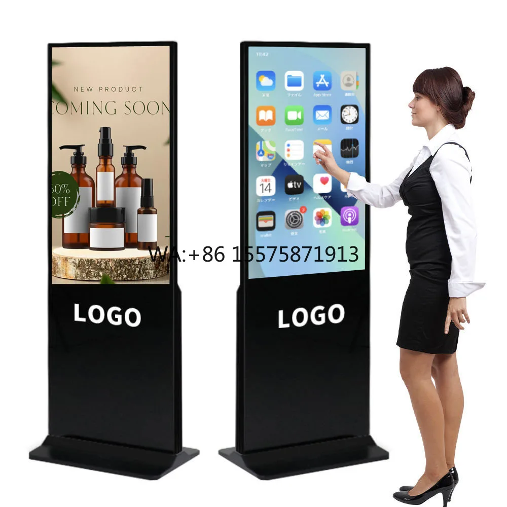 

49" Indoor Interactive Touch Screen High Definition LCD Advertising Screen Kiosk Advertising Digital Display and Display