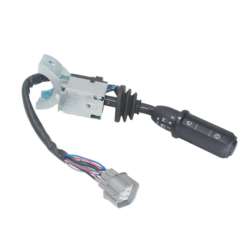 Excavator 3CX 4CX Switch Column Road Lamps Wiper Right Hand 701/80297 701-80297 L&W SWITCH