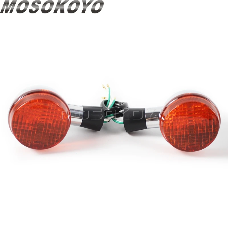 E13 Turn Signals Light Motorcycle Turn Signal Indicator Flashing Amber Lamp Blinkers For Honda Shadow 750 VT750 VT 750 400 04-07