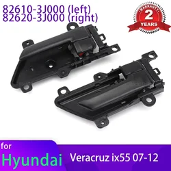 Front Door Rear Door Inner Handle Compatible with Hyundai Veracruz 2007-2015 Interior Door Handle 82610-3J000 82620-3J000
