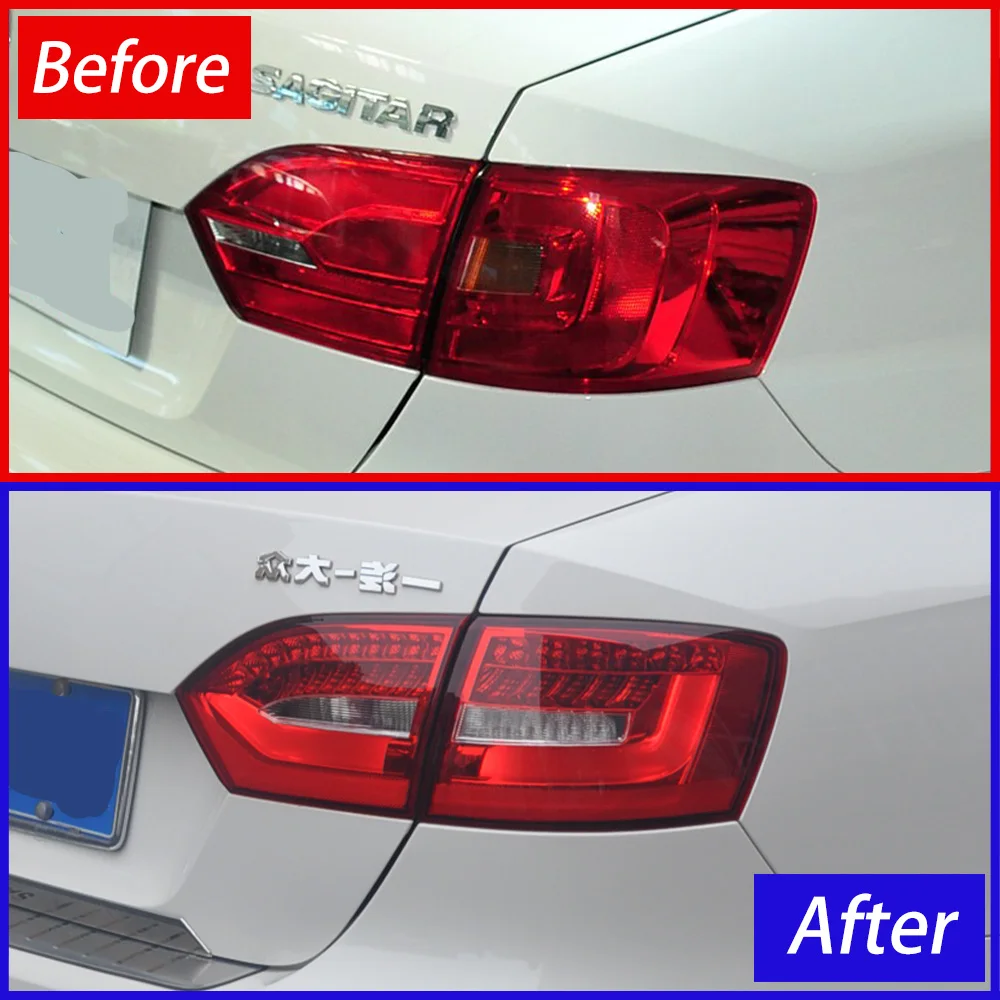 Car TailLight for VW MK7 Jetta Sagitar Vento 2011-2014 LED Auto Back Lamps Assembly Upgrade Flashing Signal Light Accessories