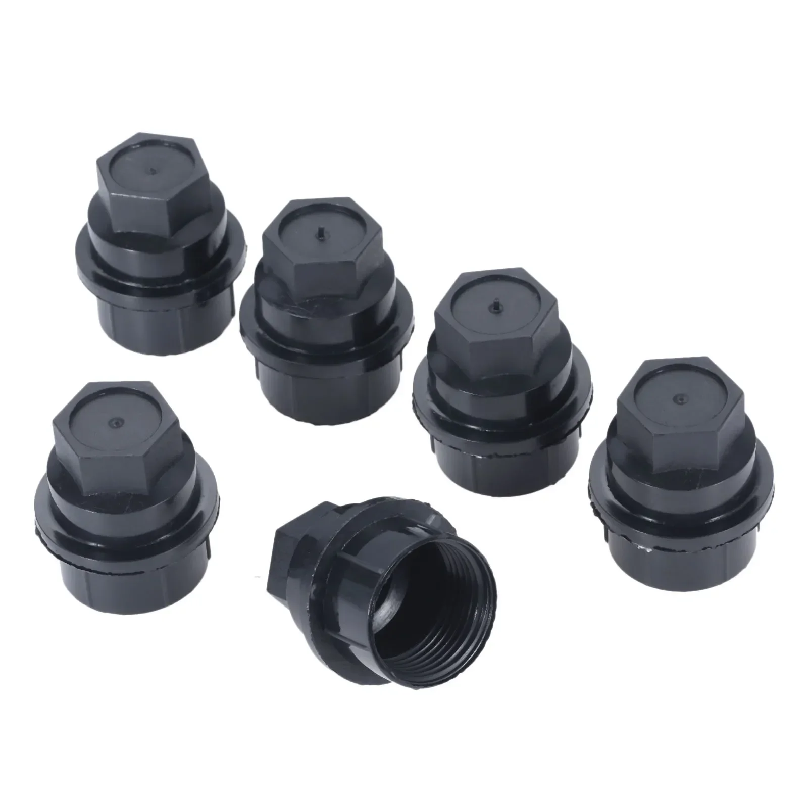 6Pcs Black Car Wheel Nut Cap Covers Auto Fastener Clip 15646250 for Chevrolet C1500 C2500 C3500 Express Suburban Tahoe GMC Yukon