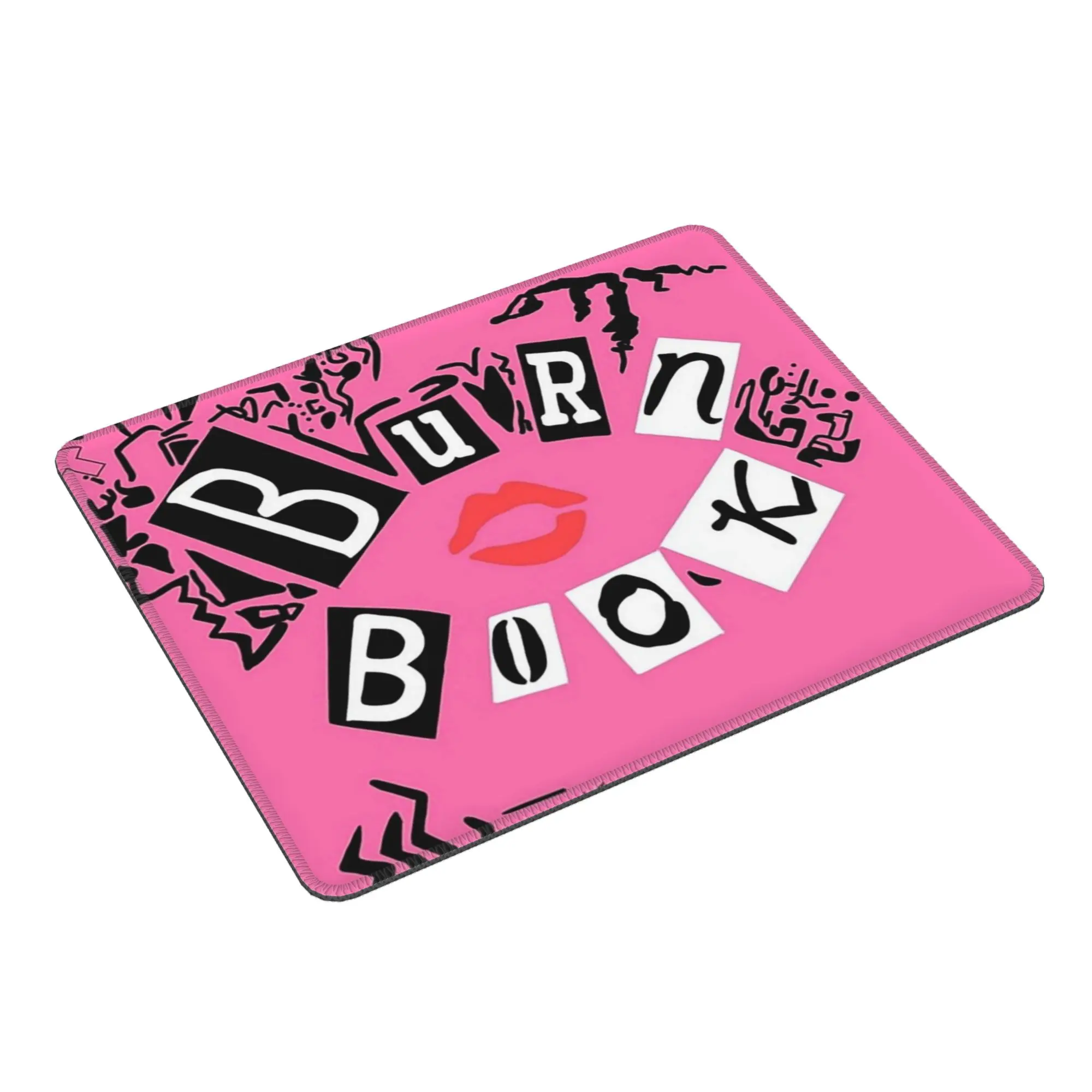 

Burn Book - Коврик для мыши Mean Girls, компьютерная клавиатура, коврик для мыши, геймерский коврик для ноутбука, офисные аксессуары, настольные коврики