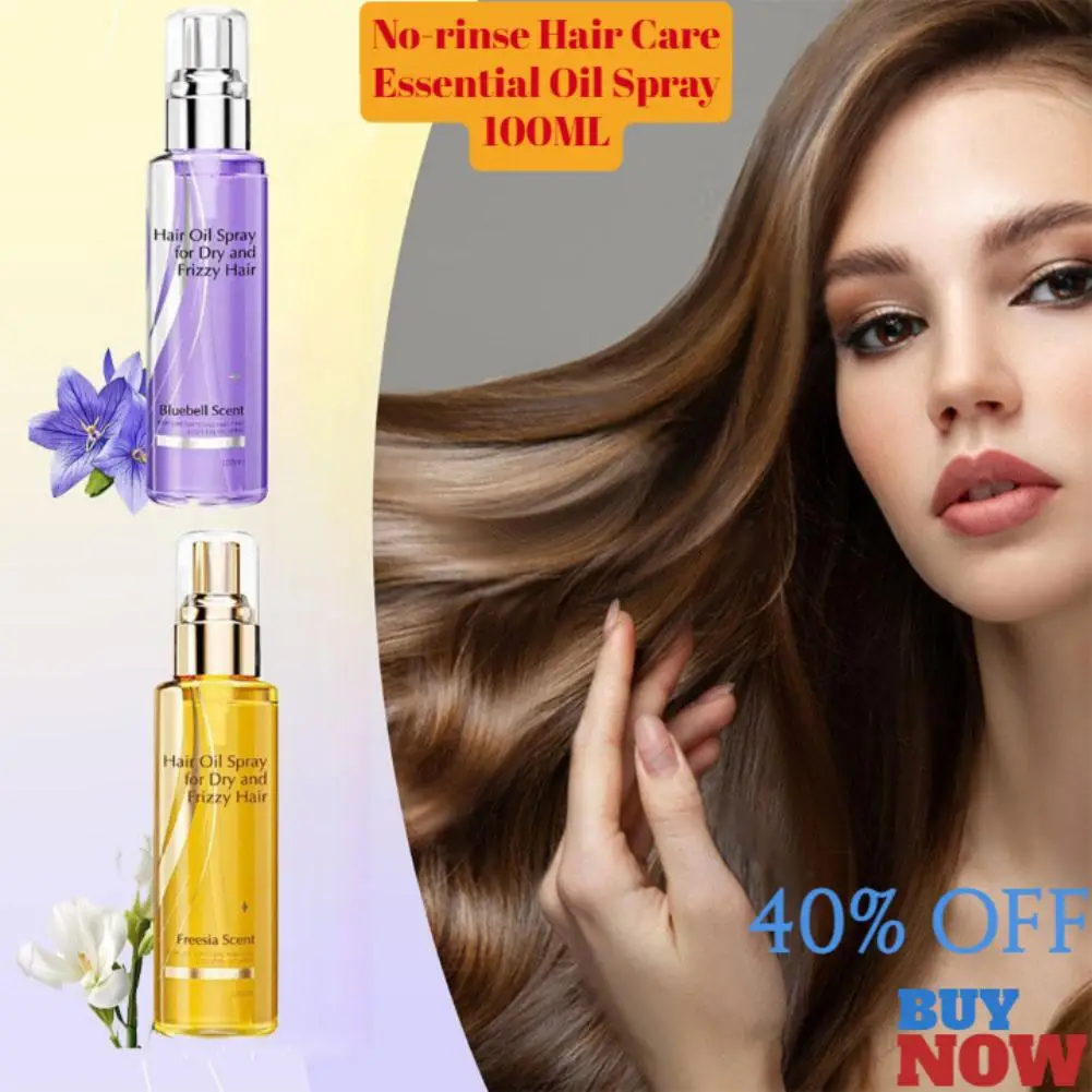 New 100ML Hair Density Spray Softening & Nourishing Moisturize No Rinse Oil Spray Scalp Prevent Baldness Hair Care Essential Oil