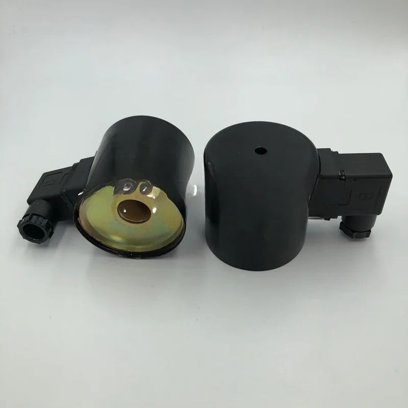 DF pilot-operated cast iron solenoid valve DF-50F DF-65F all-copper coil DF-80F/100F inner hole 17.5mm