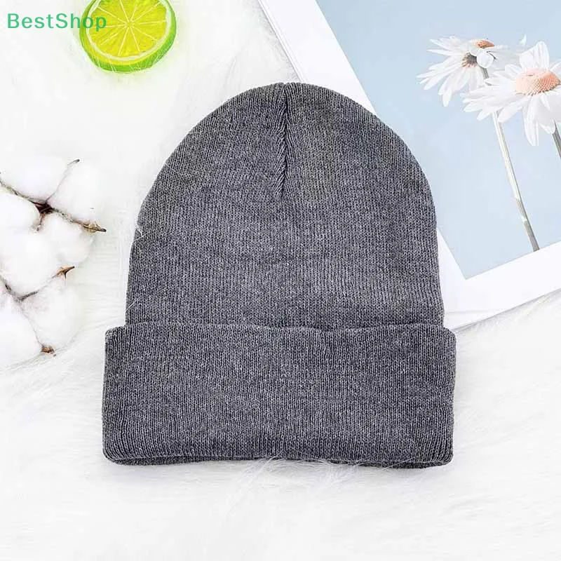 ♥ بلون محبوك المرأة الخريف والشتاء خمر قبعة صغيرة في الهواء الطلق يندبروف ومقاومة البرد قبعة صوفية دافئة