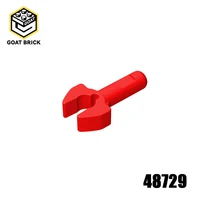 10 Piezas MOC 48729 – Barra 1L con Clip y Garra Mecánica para Bloques de Construcción DIY