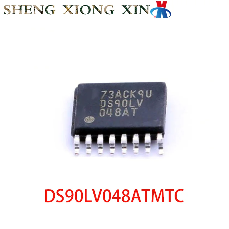 5pcs/lot 100% NEW DS90LV048ATMTC TSSOP-16 Receiver DS90LV 048AT Integrated Circuit