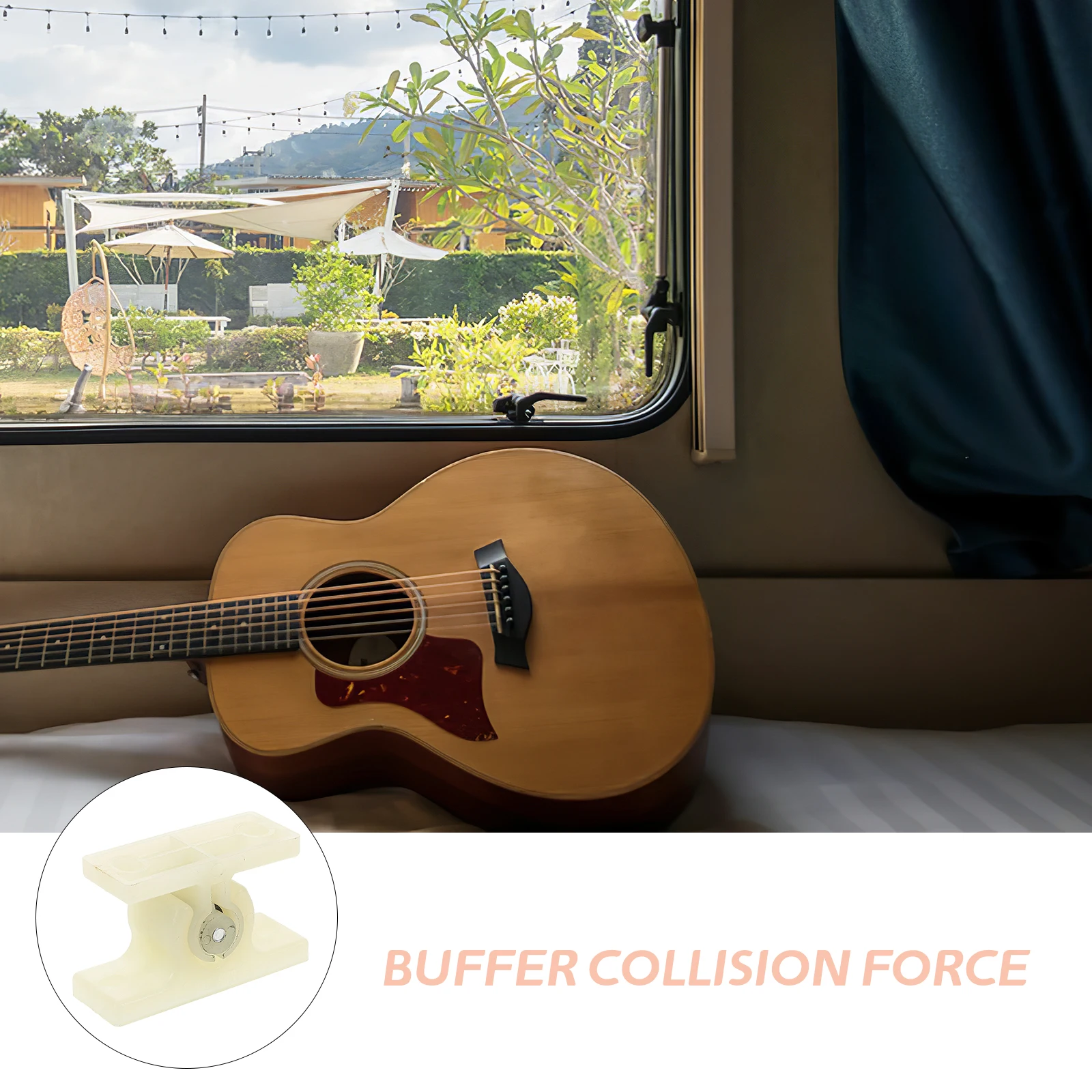 

Car Flexible Door Bumpers Cabinet Doors Replacement Catch White Metal Silent Durable Nylon Rv Windows Doors Compatible Shock