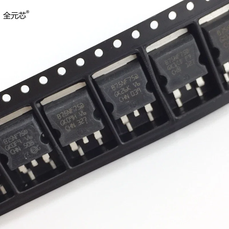 B75NF75 P75NF75 MOSFET TO-263 inversor, triodo de uso común