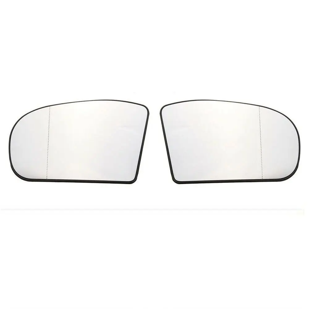 WXZOS For Mercedes E C Class W211 W203 Side Mirror Heated Glass 2001-2007 Right & Left