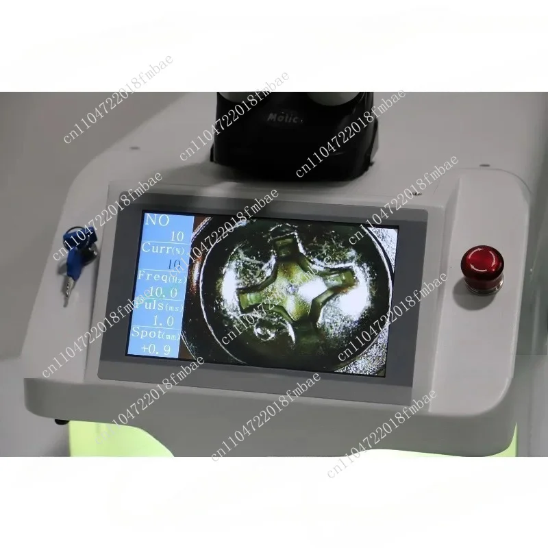 100W portable gold laser welding machine desktop jewelry small-sized welding gold mini
