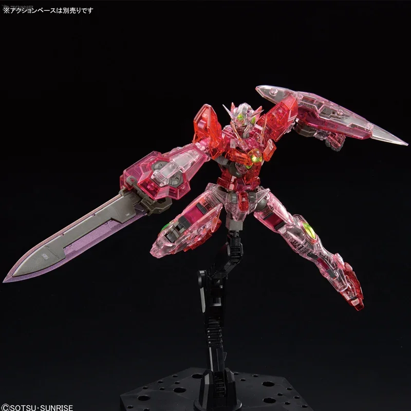 بانداي جاندام أطقم منمذجة أنيمي الشكل Rg 1/144 GUNDAM NOH ANGEL (TRANS-AM COLOR) Gundam Asmodeus تجميعها نموذج المنقولة المشتركة #4