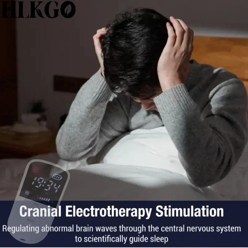 Electrodo de Clip para la Oreja con Estimulación del Nervio Vago TVNS Avanzado para el Alivio de la Ansiedad y el Estrés, Mejor Sueño, Terapia No Invasiva