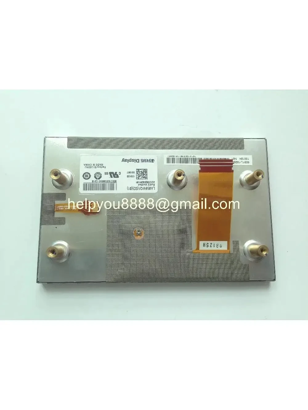 شحن مجاني 5.8 "LCD عرض LA058WQ1 SD02 SD03 LA058WQ1-SD01 لمرسيدس 2013 w212 e250 2.0 مرسيدس سيارة دي في دي الشاشة