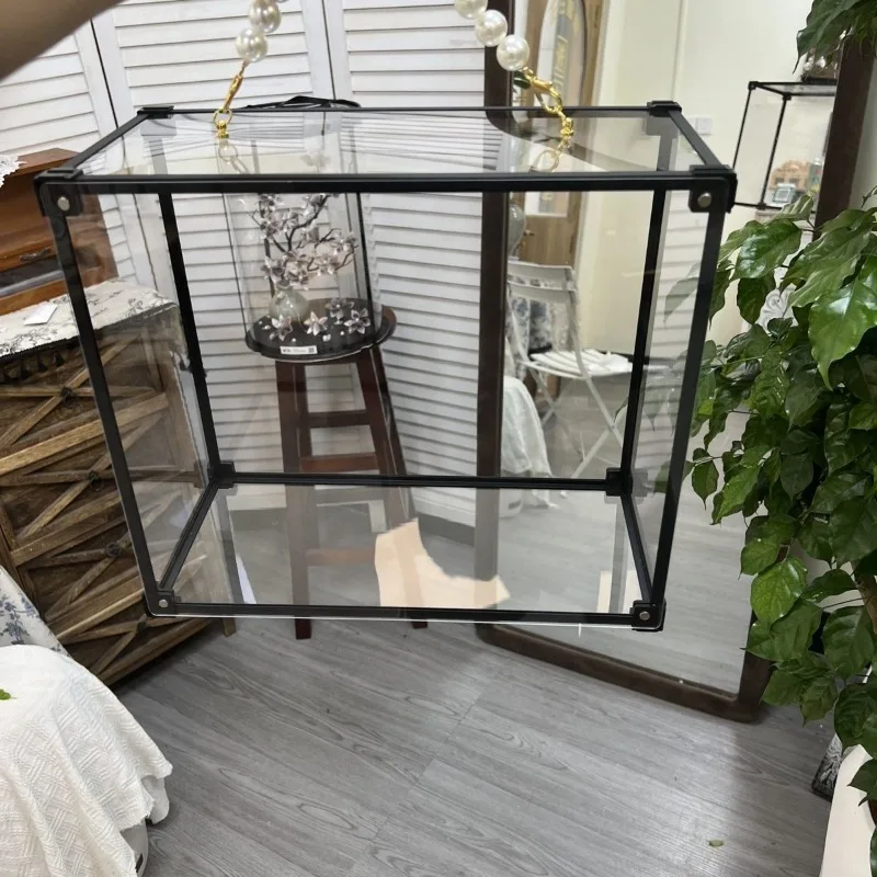 Caixa de presente de casal mala de acrílico caixa vazia