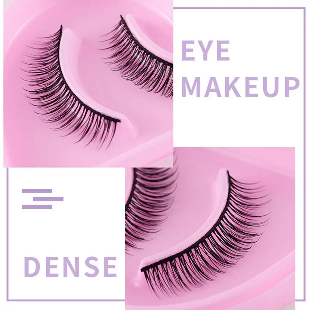 False Eyelashes Reusable Self-adhesive Lashes Glue-free Full Strip Eyelash Extension Professional Makeup Beauty Tools