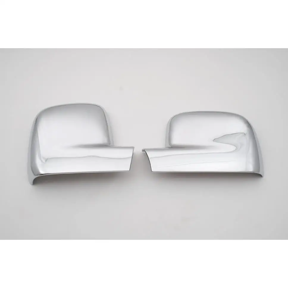 Jeden zestaw (2 sztuki) chromowanych nakładek na lusterka boczne do VW Caddy 2004-2010 / do Transporter Multivan T5 2003-2009 (wersja z kierownicą po lewej stronie) — 2