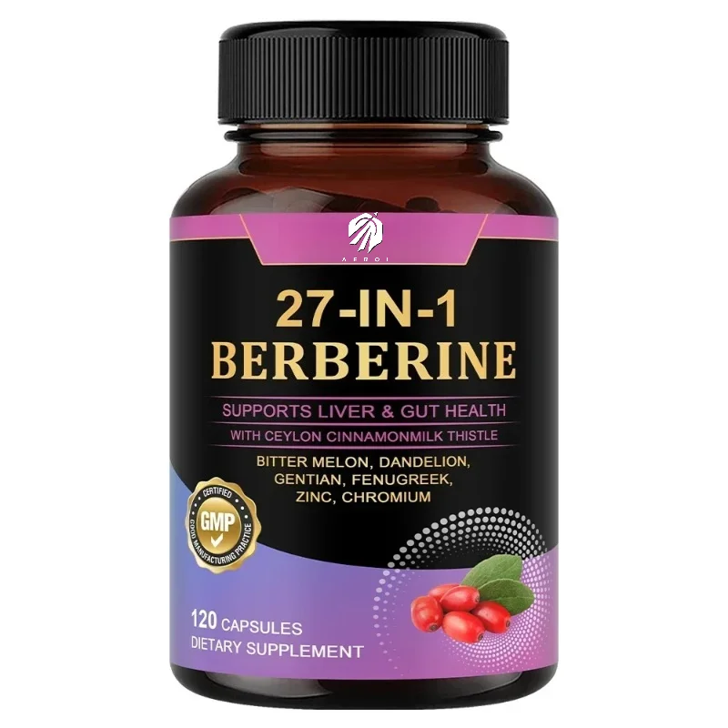 Berberine Dietary Supplement - with Ceylon Cinnamon,Metabolism, Healthy Weight Management, Circulatory Health,Immune System
