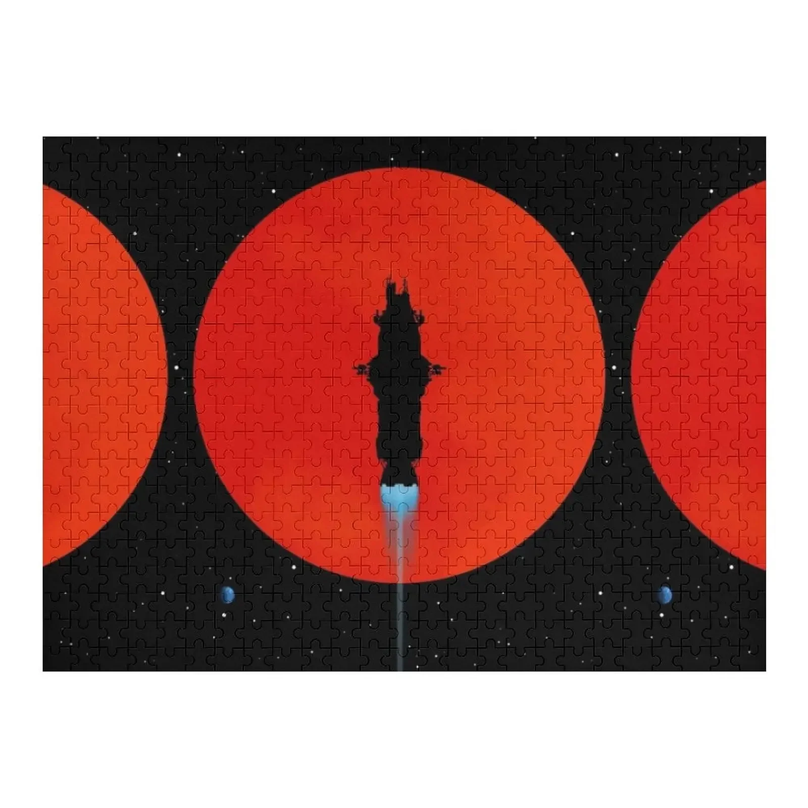 

Rocinante Silhouette Poster Jigsaw Puzzle For Children Personalized Photo Gift Custom Custom Child Puzzle